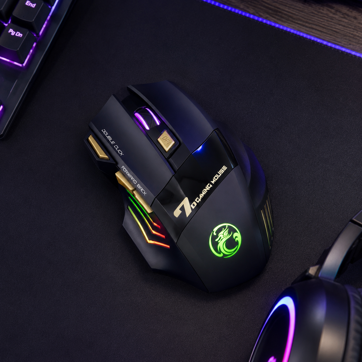 Mouse GW-X7 botones laterales